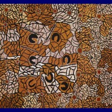 Aboriginal Art Canvas - Betty West-Size:141x155cm - H